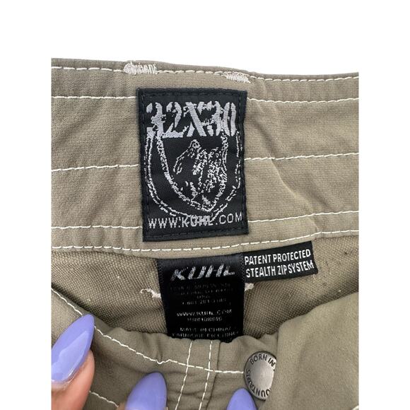 Kuhl Men's Brown Outdoor Hiking Gorpcore Renegade Cargo Convertible Pant - Picture 2 of 13